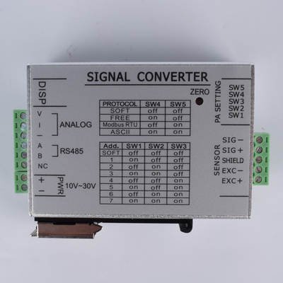 6 de Versterker van de de Ladingscel van Mv/V IP64 de Sensorversterker van de 350 Ohmdruk